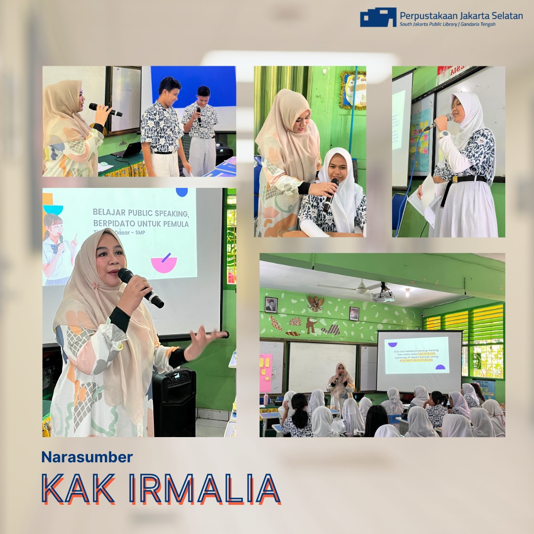 Roadshow Workshop Membaca Di SMPN 15 Jakarta